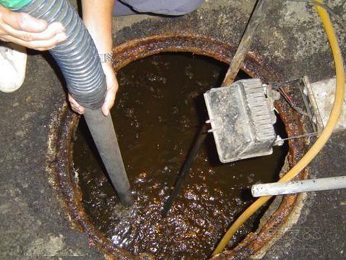 和林格尔隔油池清理